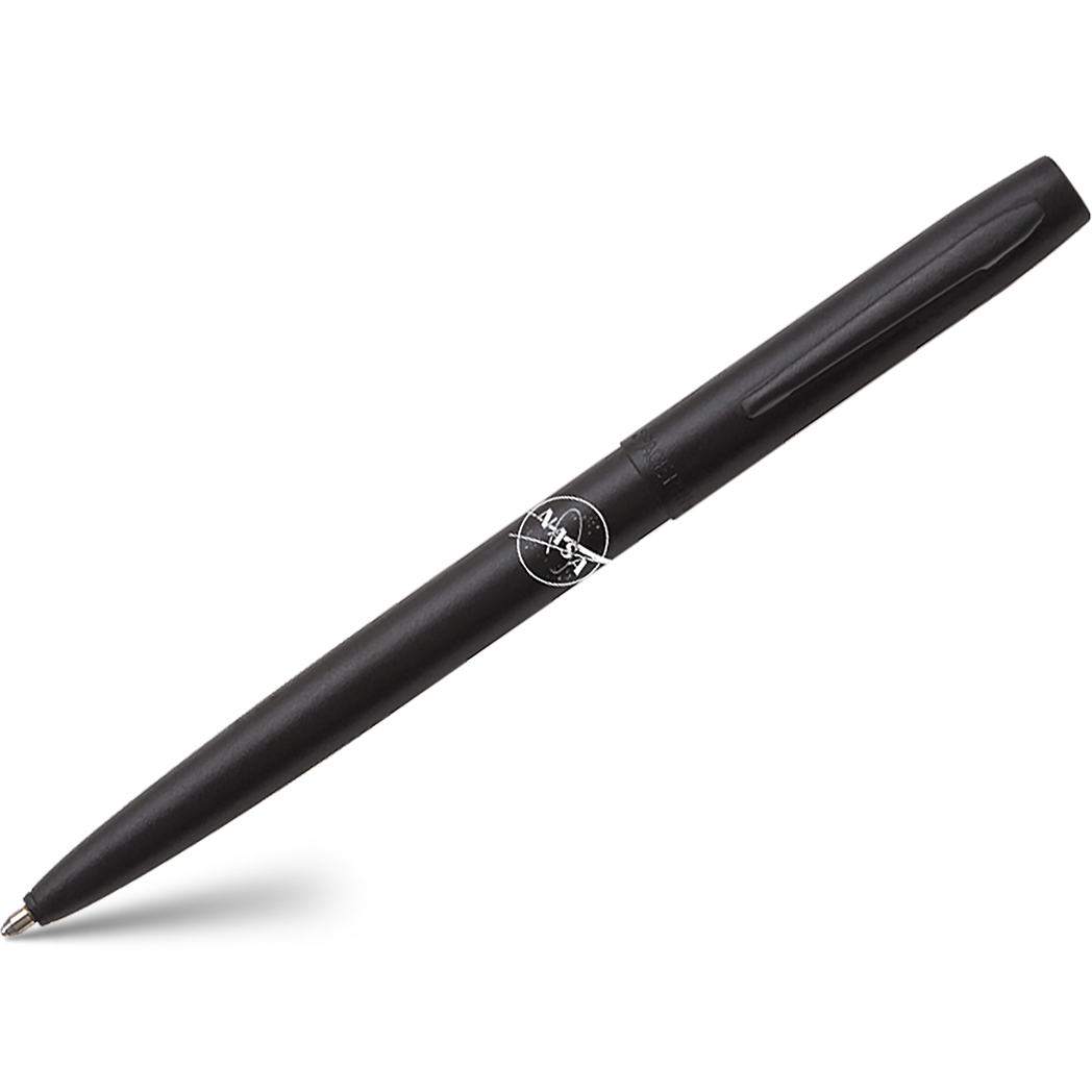 Matte Black Cap-O-Matic Space Pen, Law Enforcement - Fisher Space Pen