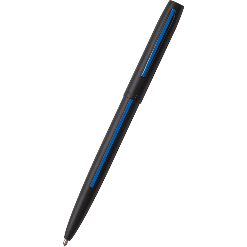 Fisher Space Cap-O-Matic Pen - Law Enforcement Blue Line Imprint-Pen Boutique Ltd