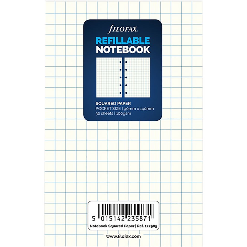 Filofax Pocket Notebook Refill-Pen Boutique Ltd