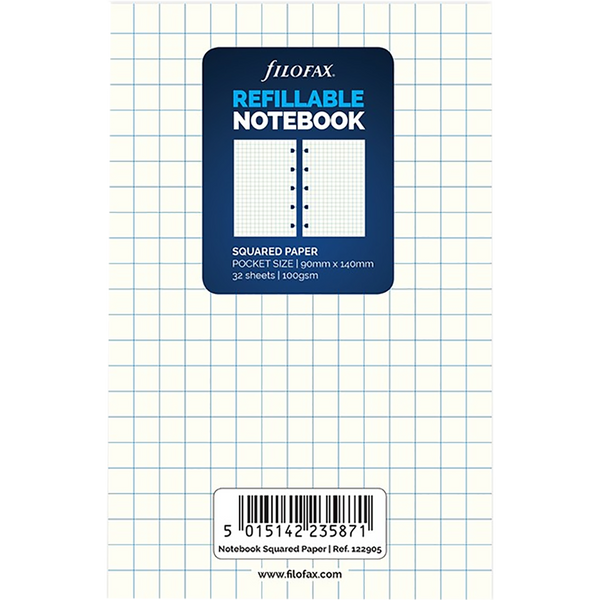 Filofax Pocket Notebook Refill-Pen Boutique Ltd