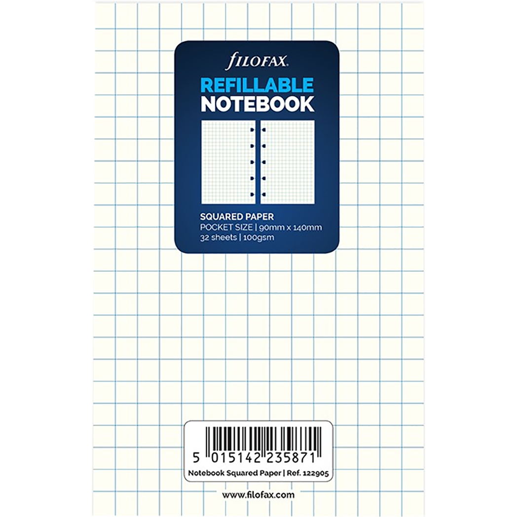 Filofax Pocket Notebook Refill-Pen Boutique Ltd