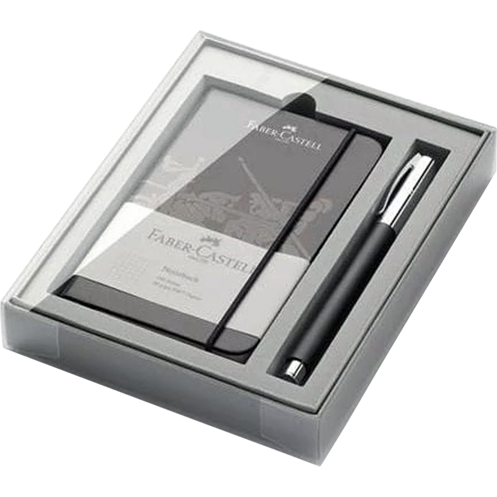 Faber-Castell Ambition Black Resin Gift Set-Pen Boutique Ltd