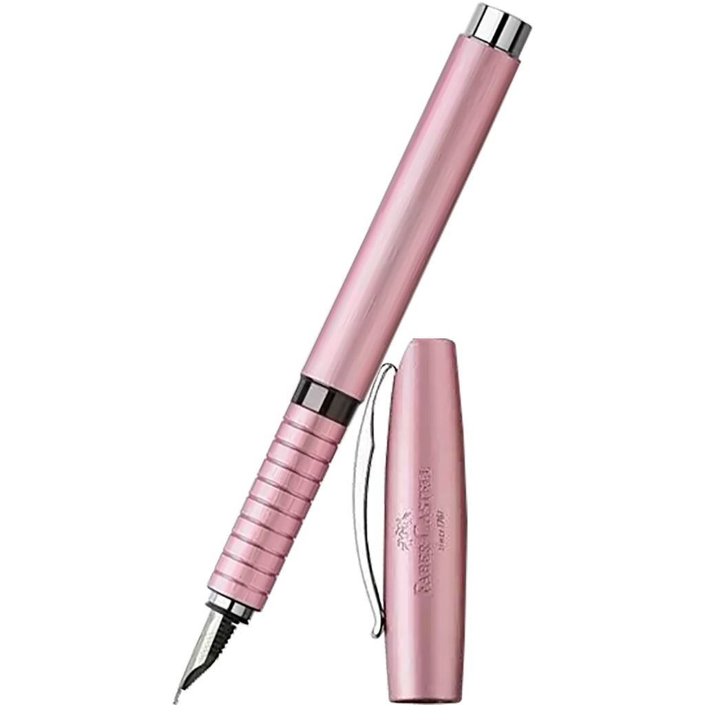 Faber Castell Essentio Fountain Pen - Aluminum Rose-Pen Boutique Ltd