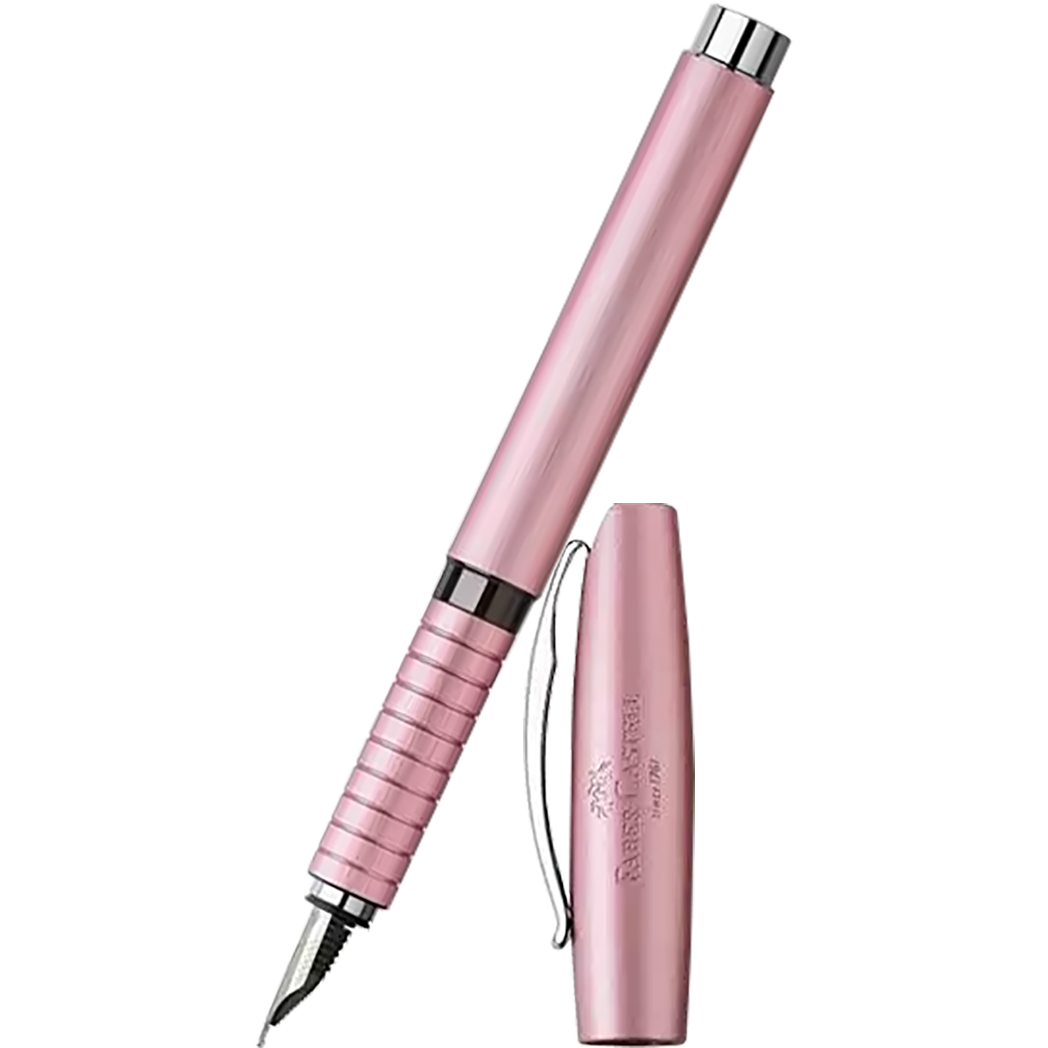 Faber Castell Essentio Fountain Pen - Aluminum Rose-Pen Boutique Ltd