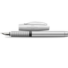 Faber-Castell Essentio Polished Metal Fountain Pen-Pen Boutique Ltd