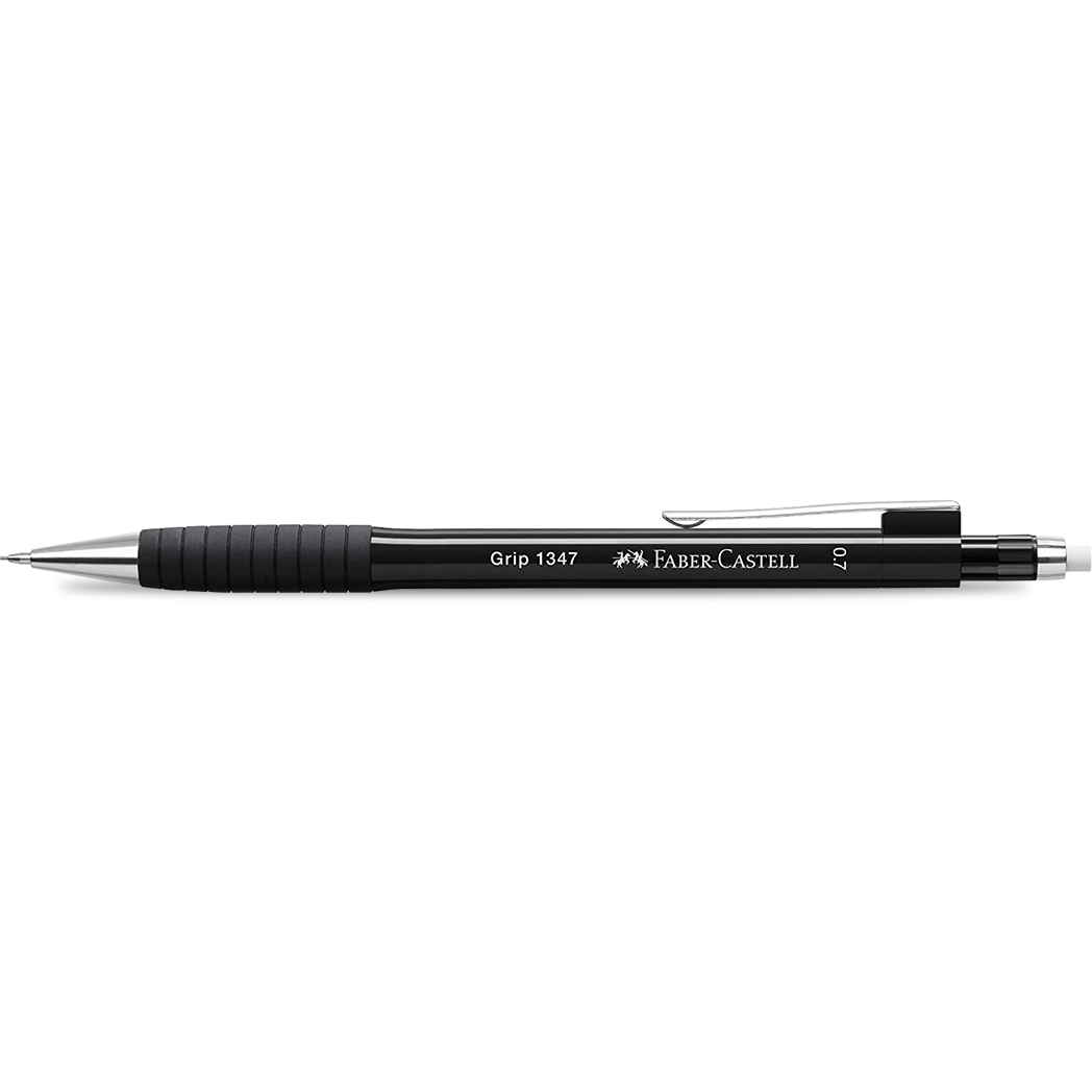 Faber-Castell Grip 1347 Mechanical Pencil - Black - 0.7mm - Pen Boutique Ltd