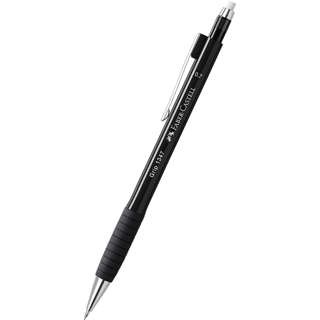 Faber-Castell Grip 1347 Mechanical Pencil - Black - 0.7mm-Pen Boutique Ltd