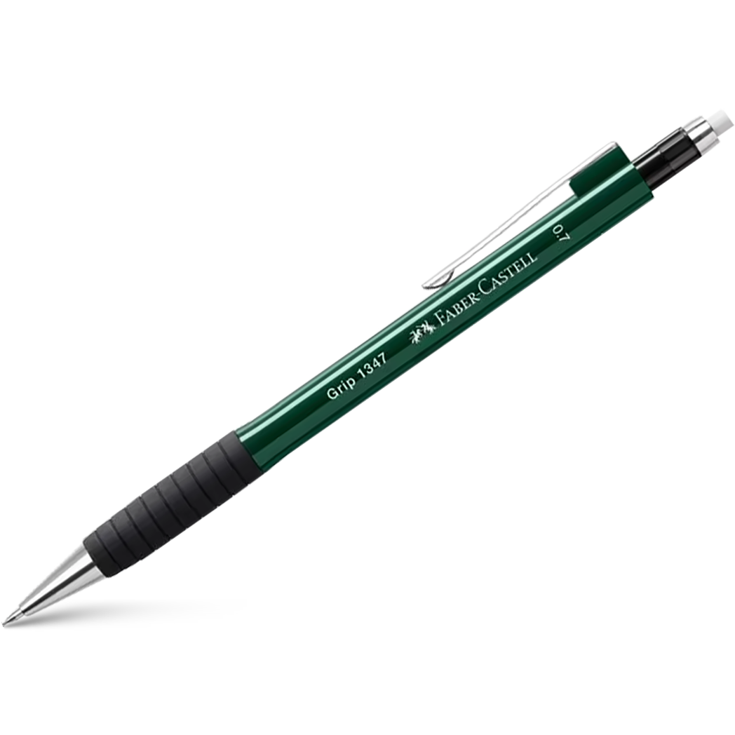 Faber-Castell Grip 1347 Mechanical Pencil - Green - 0.7mm-Pen Boutique Ltd