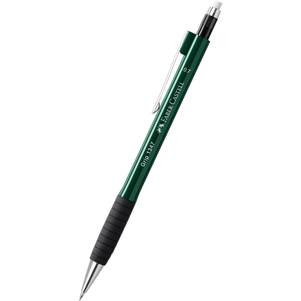 Faber-Castell Grip 1347 Mechanical Pencil - Green - 0.7mm-Pen Boutique Ltd
