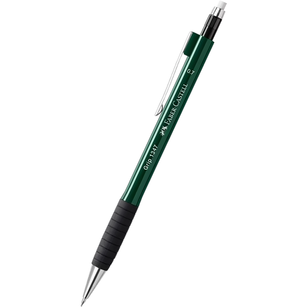 Faber-Castell Grip 1347 Mechanical Pencil - Green - 0.7mm-Pen Boutique Ltd