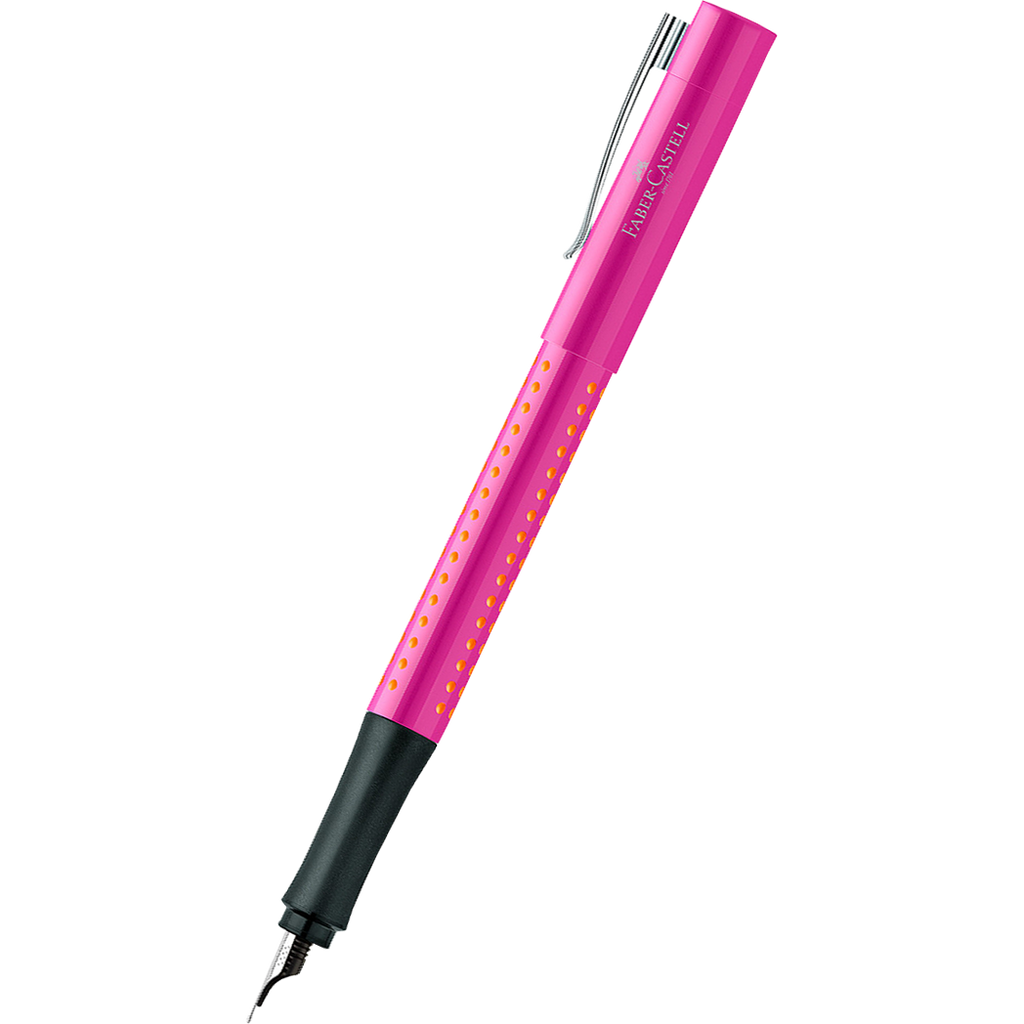 Faber-Castell Grip 2010 Fountain Pen - Pink-Pen Boutique Ltd