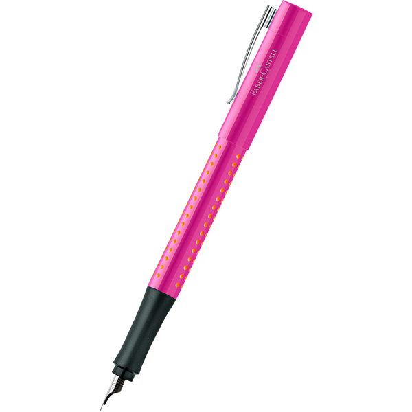 Faber-Castell Grip 2010 Fountain Pen - Pink-Pen Boutique Ltd