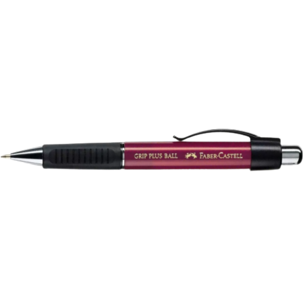 Faber Castell Grip Plus Ballpoint Pen - Red-Pen Boutique Ltd