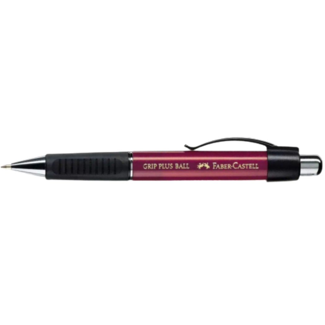 Faber Castell Grip Plus Ballpoint Pen Red Pen Boutique Ltd