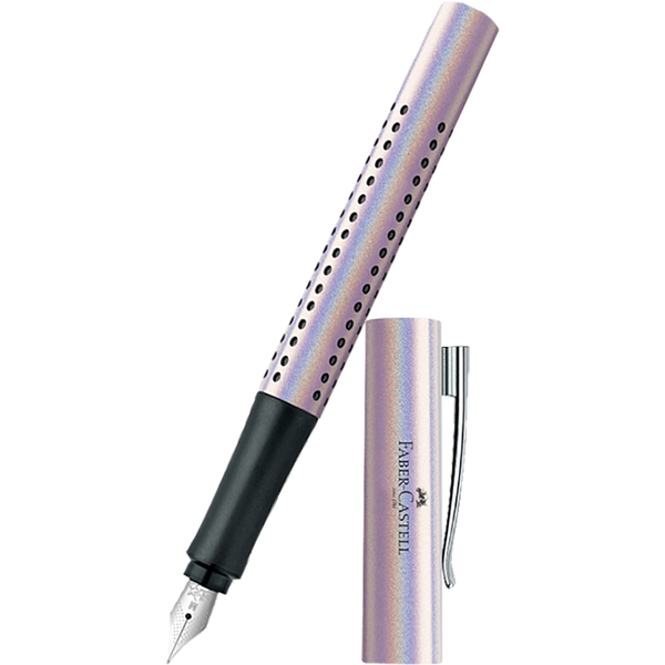 Faber Castell Grip Fountain Pen - Glam Edition - Pearl-Pen Boutique Ltd