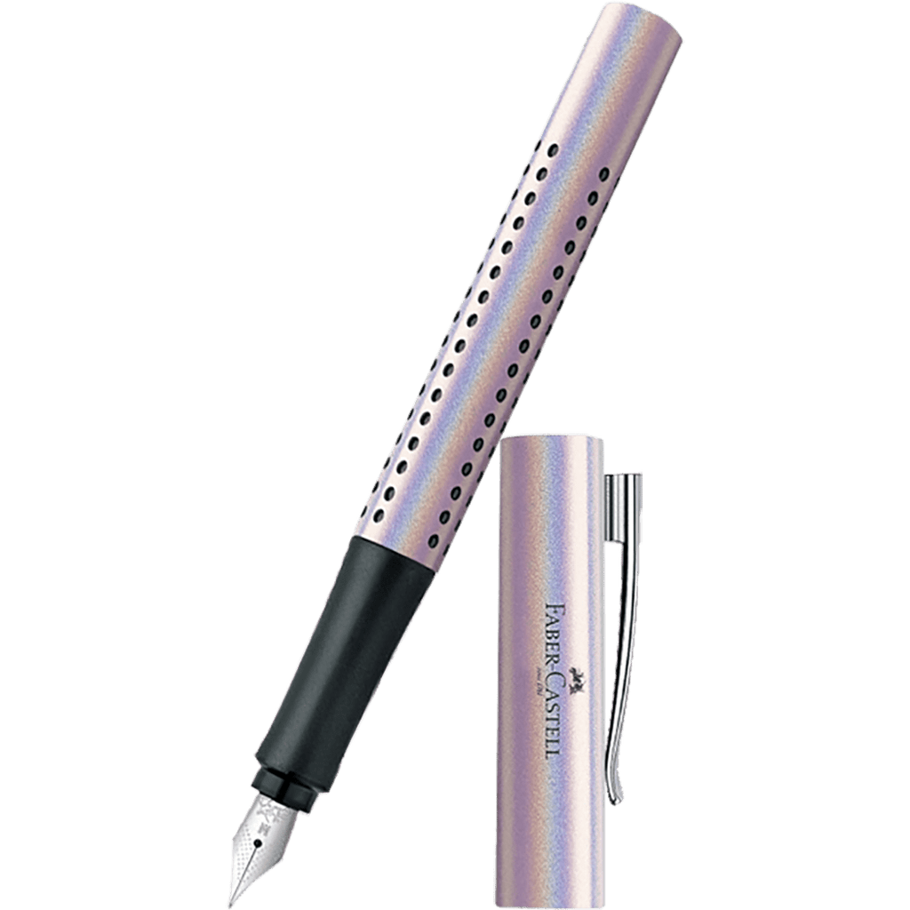 Faber-Castell Grip Fountain Pen - Glam Edition - Pearl