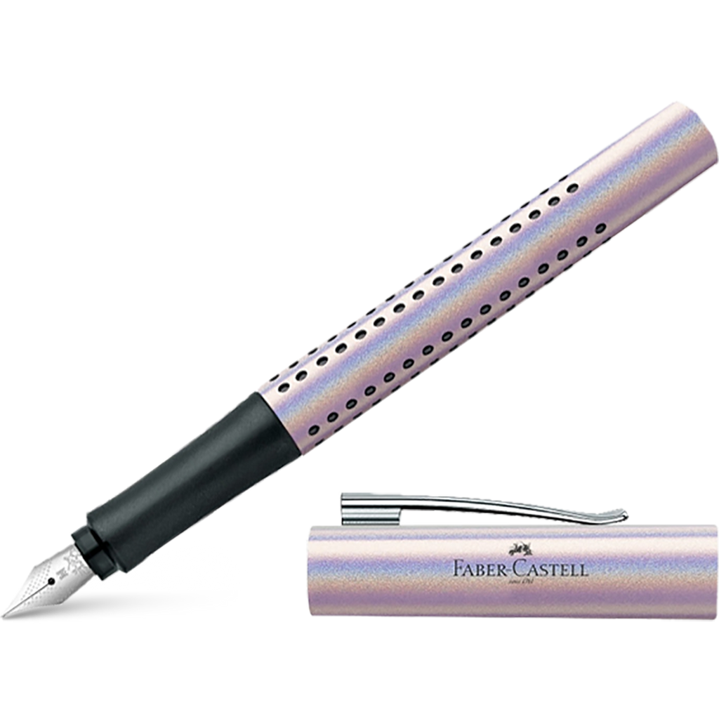 FaberCastell Grip Fountain Pen Glam Edition Pearl Pen Boutique Ltd