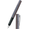 Faber Castell Grip Fountain Pen - Glam Edition - Silver-Pen Boutique Ltd