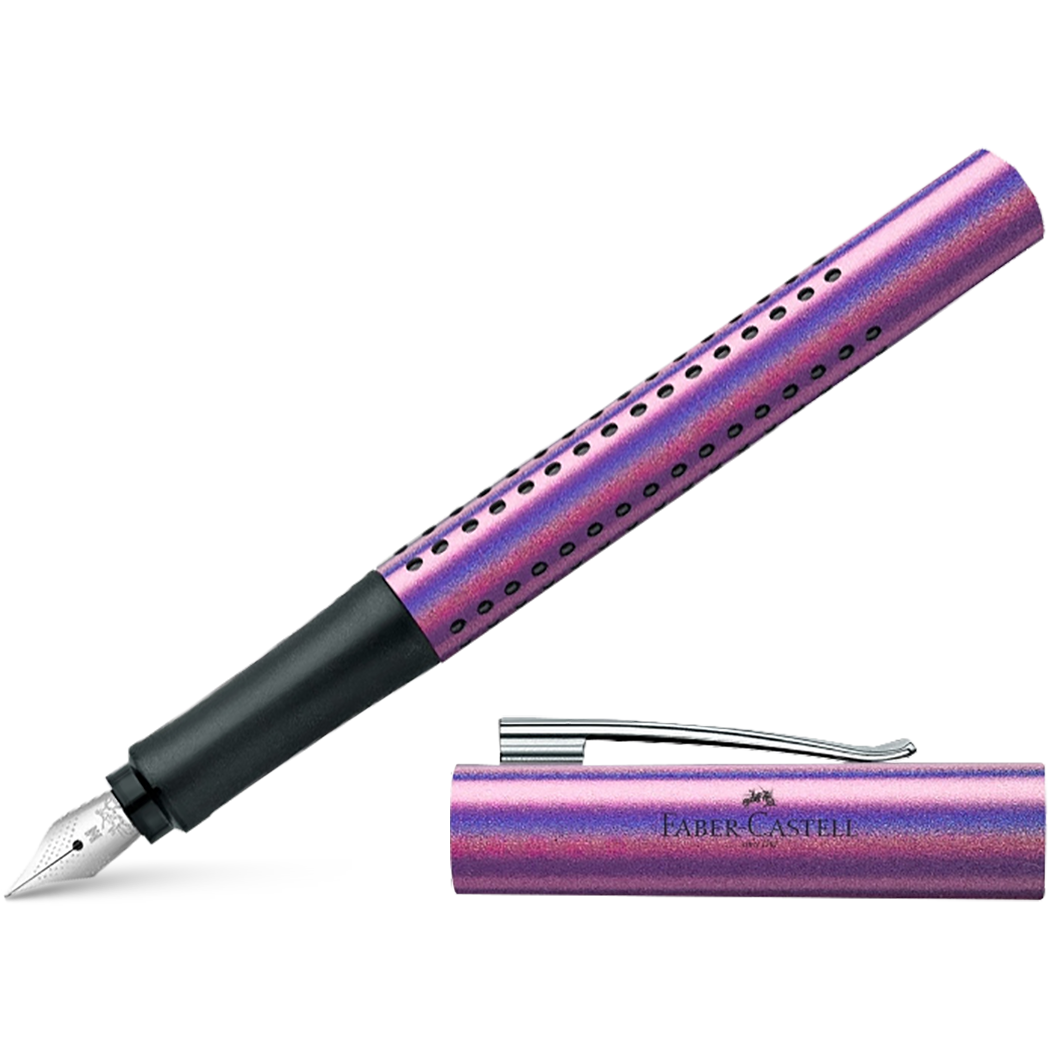 Faber-Castell Grip Ballpoint Pen - Glam Edition - Pearl