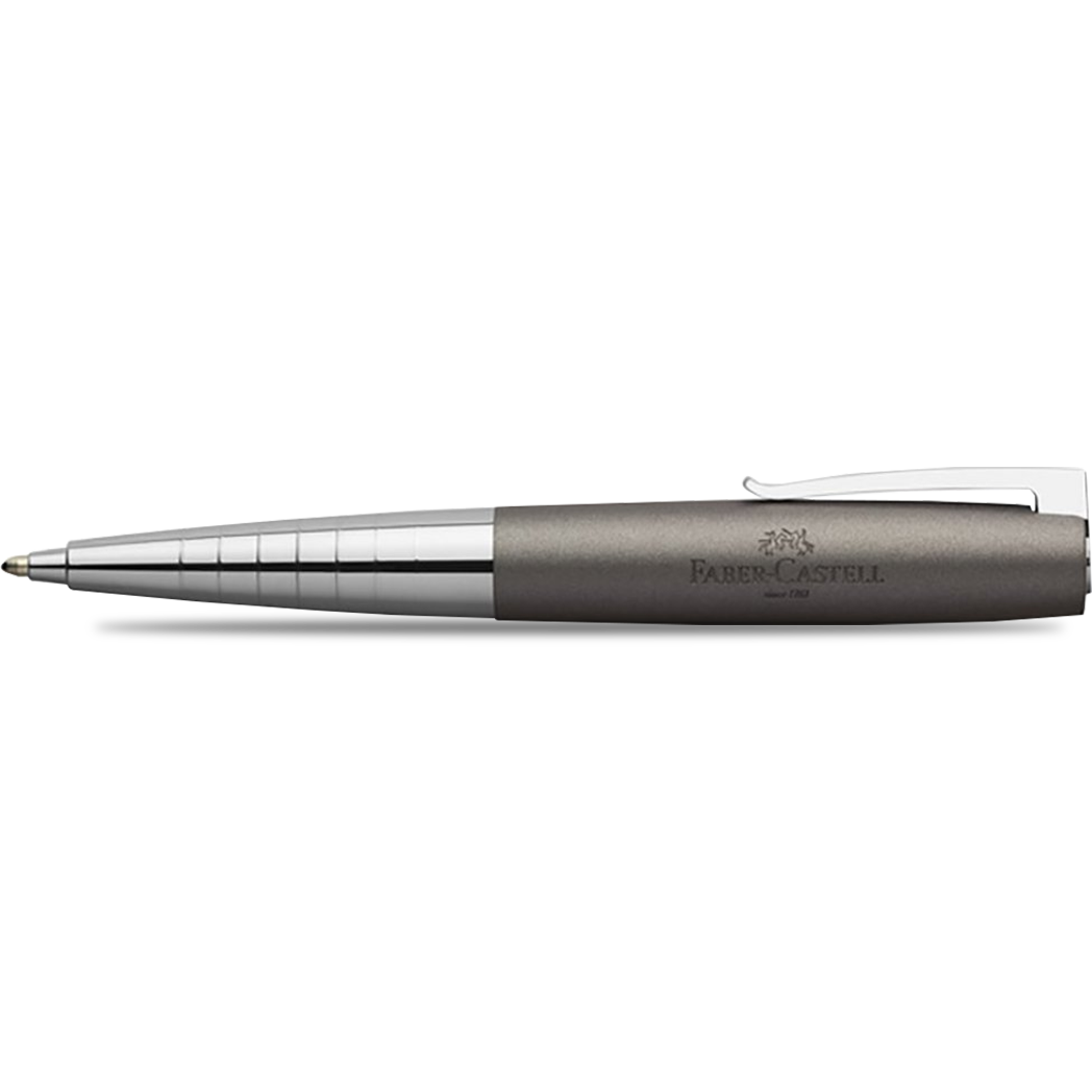 Faber Castell Loom Ballpoint Pen - Metallic Grey-Pen Boutique Ltd