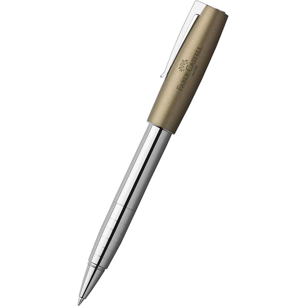 Faber Castell Loom Rollerball Pen - Metallic Olive