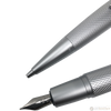 Faber-Castell Design E-Motion Fountain Pen - Pure Silver-Pen Boutique Ltd