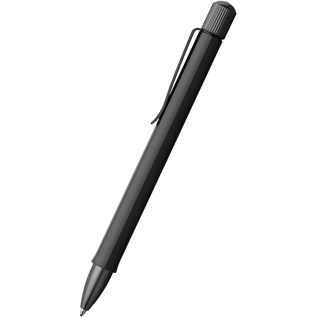 Faber Castell Hexo Ballpoint Pen - Matte Black-Pen Boutique Ltd