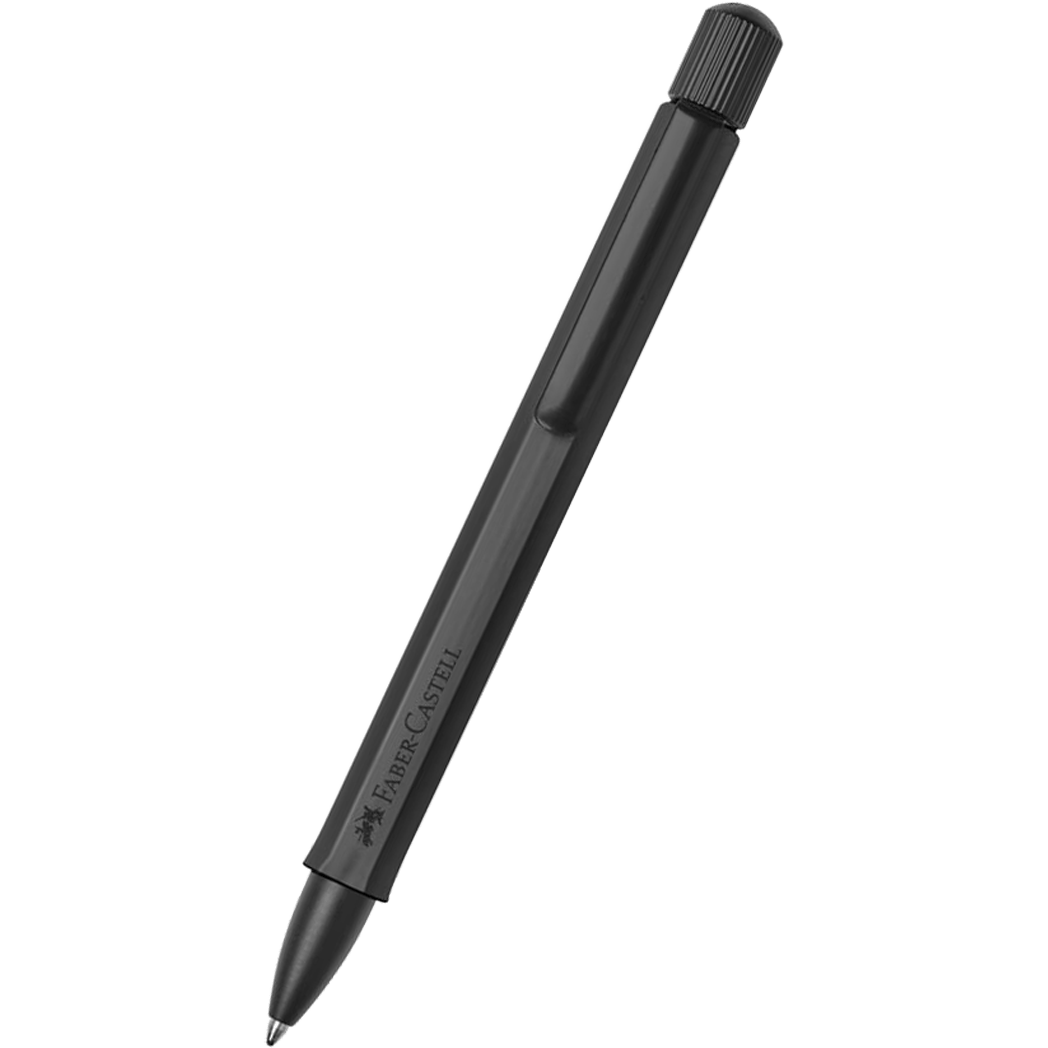 Faber Castell Hexo Ballpoint Pen - Matte Black-Pen Boutique Ltd