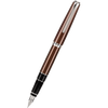 Pilot Falcon 2 Fountain Pen - Metal Brown-Pen Boutique Ltd