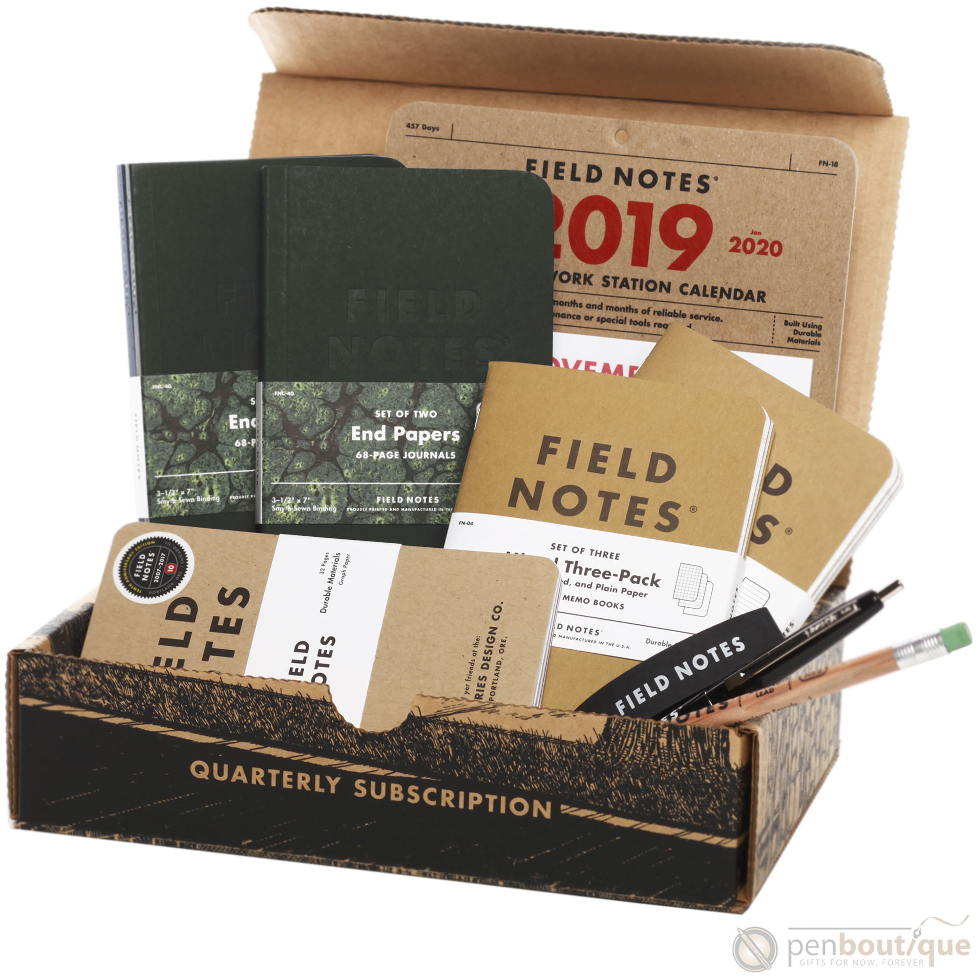 Field Notes Fall 2018 End Papers Notebooks-Pen Boutique Ltd