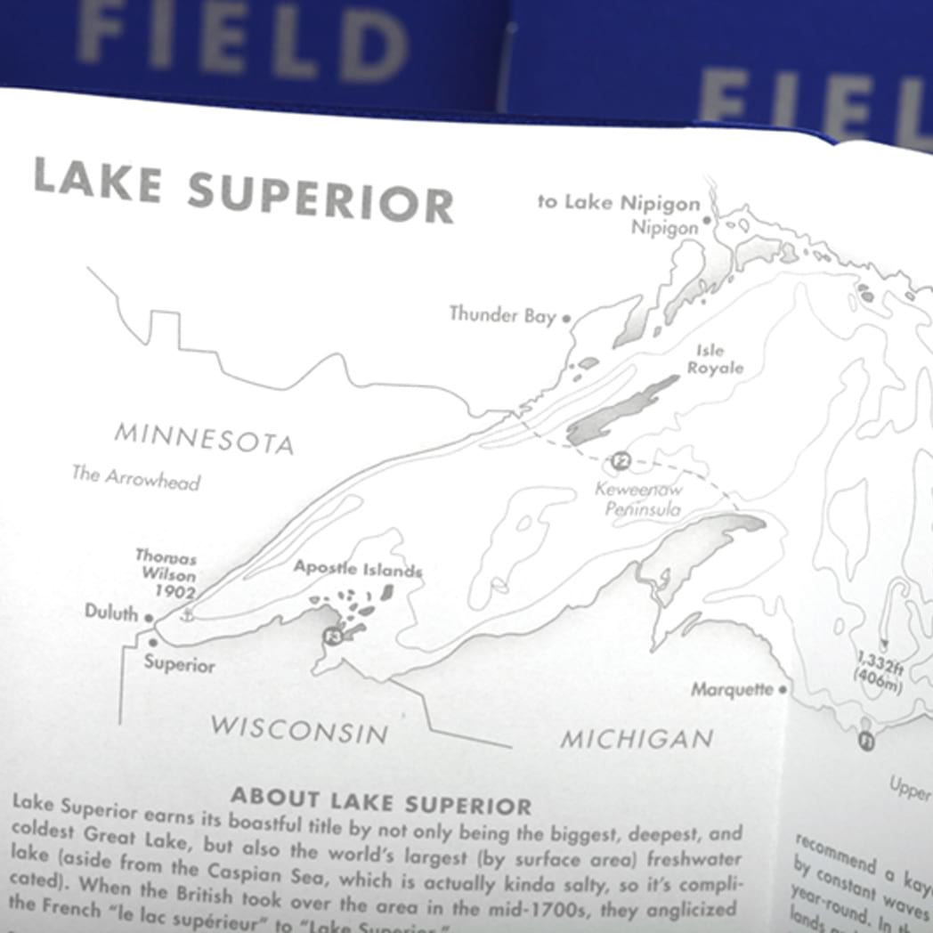 Field Notes Memo Book - Great Lakes (Summer 2022 Quarterly Edition)-Pen Boutique Ltd