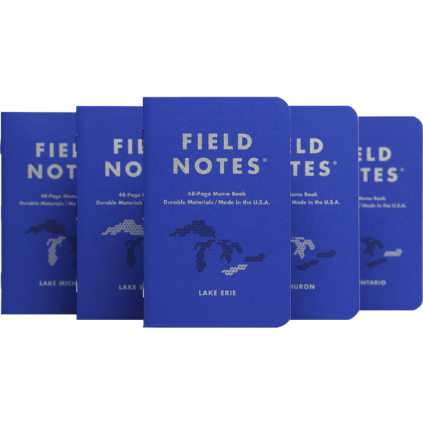 Field Notes Memo Book - Great Lakes (Summer 2022 Quarterly Edition)-Pen Boutique Ltd