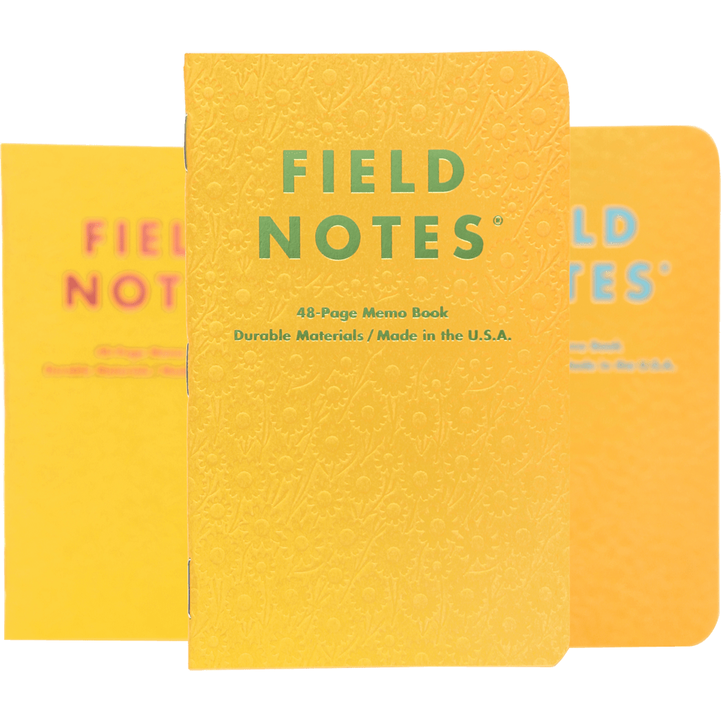 Field Notes Memo Book - Signs of Spring (2022 Quarterly Spring Edition)-Pen Boutique Ltd