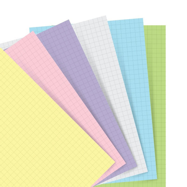 Filofax Pocket Notebook Pastel Colored Refill