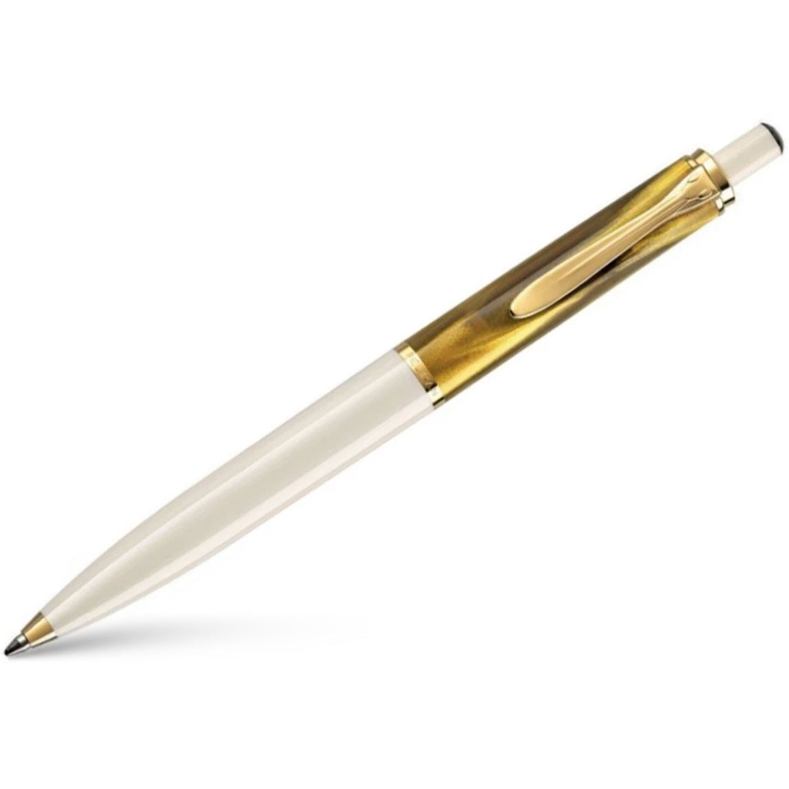 Pelikan Classic Ballpoint Pen - K200 Gold Marbled (Special Edition)-Pen Boutique Ltd