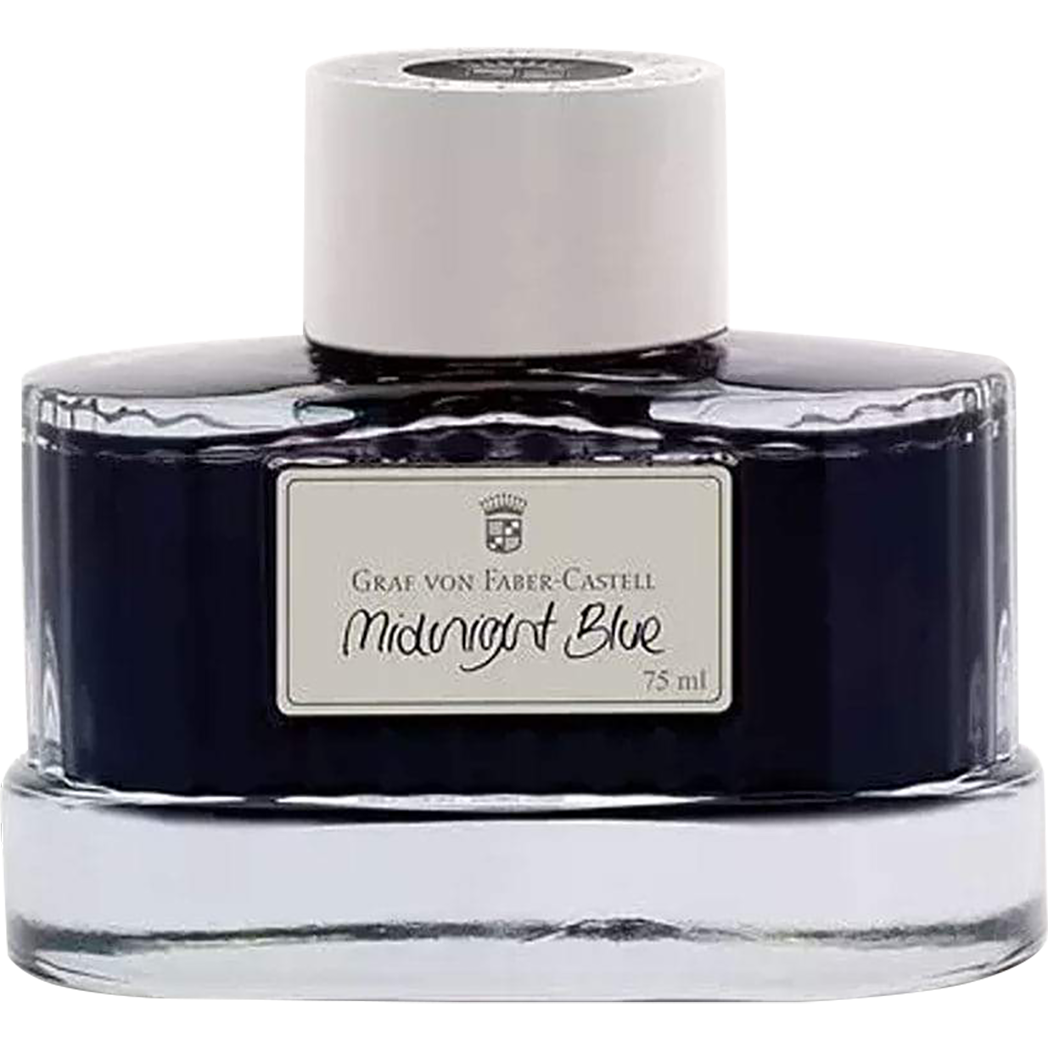 Graf Von Faber-Castell Design Midnight Blue Ink Bottle-Pen Boutique Ltd