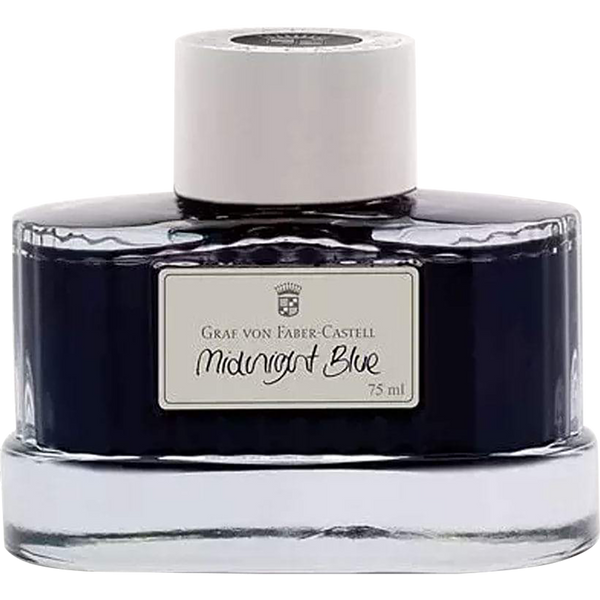 Graf Von Faber-Castell Design Midnight Blue Ink Bottle-Pen Boutique Ltd
