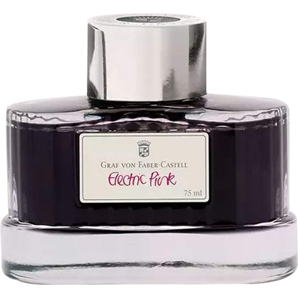 Graf Von Faber-Castell Electric Pink Ink Bottle 75 ml-Pen Boutique Ltd