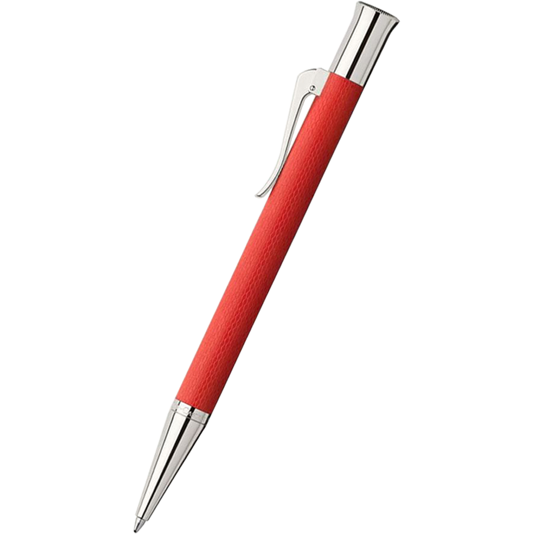 Graf Von Faber-Castell Guilloche Ballpoint Pen - India Red-Pen Boutique Ltd