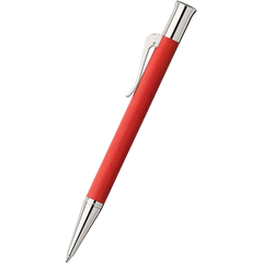 Graf Von Faber-Castell Guilloche Ballpoint Pen - India Red-Pen Boutique Ltd