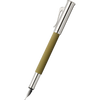 Graf Von Faber Castell Guilloche Olive Green Fountain Pen-Pen Boutique Ltd