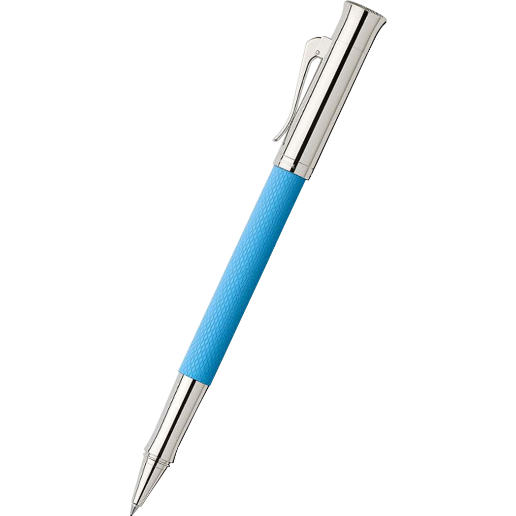 Graf Von Faber-Castell Guilloche Rollerball Pen - Gulf Blue-Pen Boutique Ltd