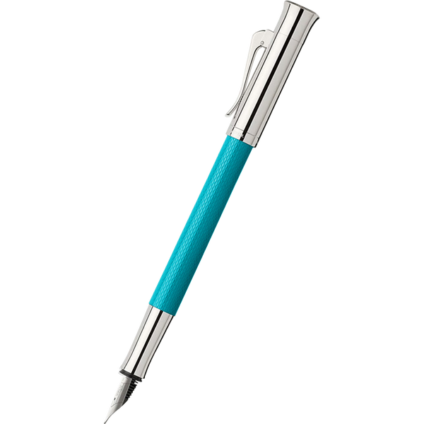 Graf Von Faber-Castell Guilloche Turquoise Fountain Pen-Pen Boutique Ltd