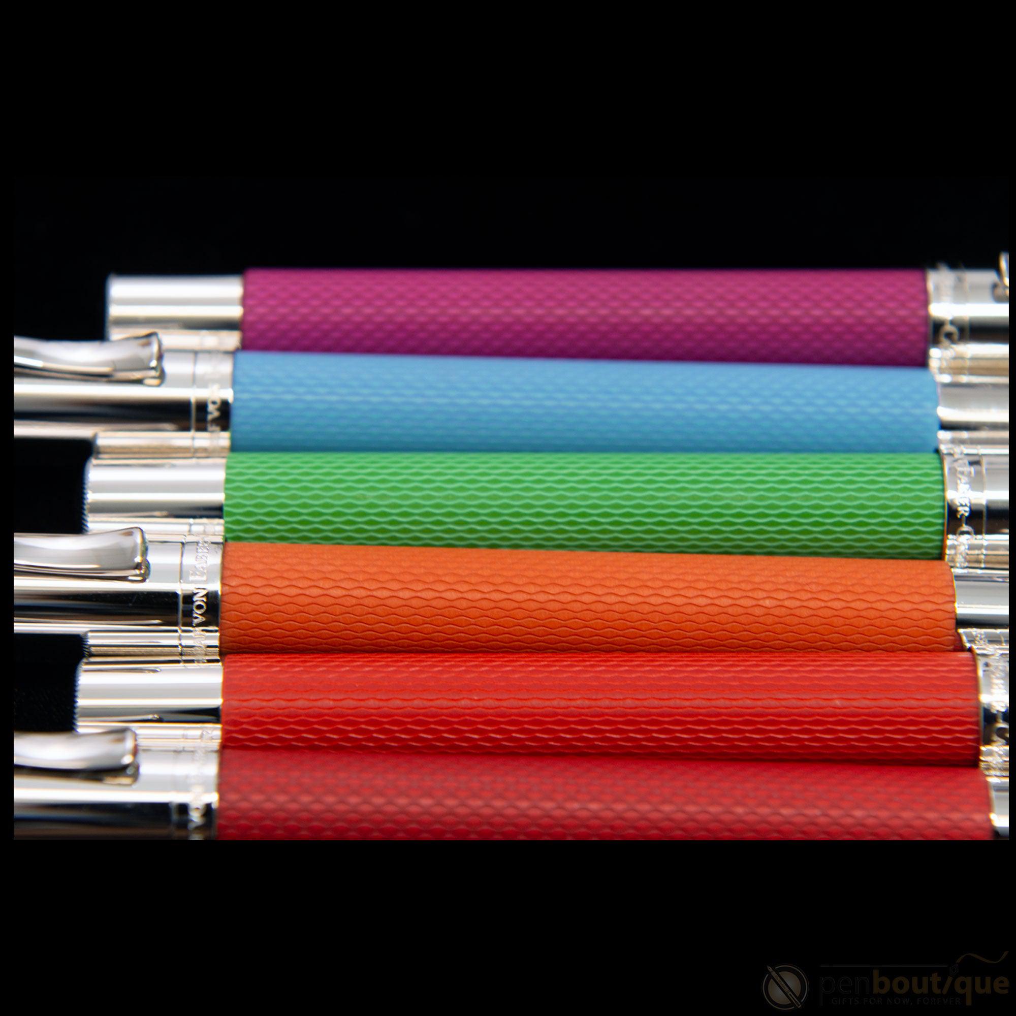 Graf Von Faber-Castell Guilloche Fountain Pen - India Red-Pen Boutique Ltd
