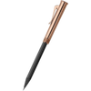 Graf Von Faber-Castell Perfect Pencil - Black - Rose Gold Trim-Pen Boutique Ltd