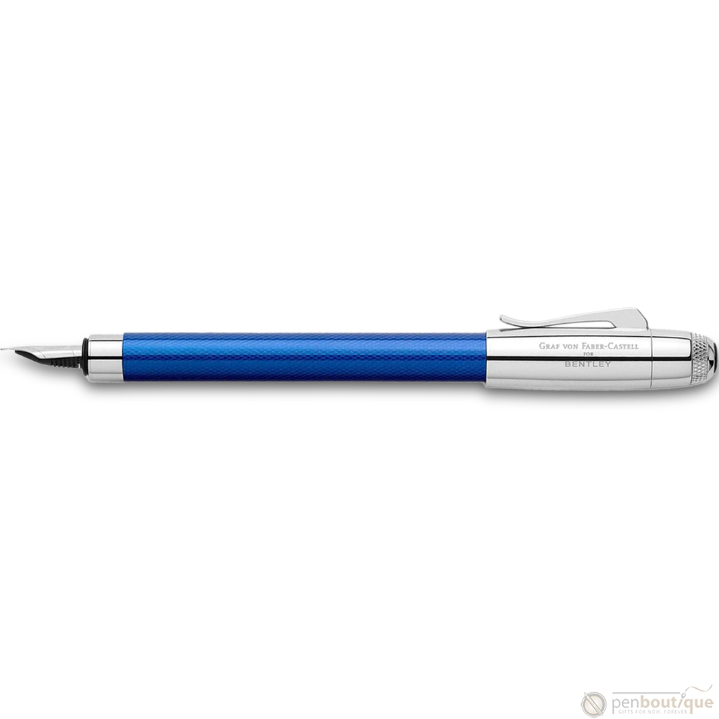 Graf von Faber-Castell Bentley Fountain Pen - Sequin Blue-Pen Boutique Ltd