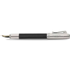 Graf von Faber-Castell Bentley II Fountain Pen - Sable Black Ebony Wood-Pen Boutique Ltd