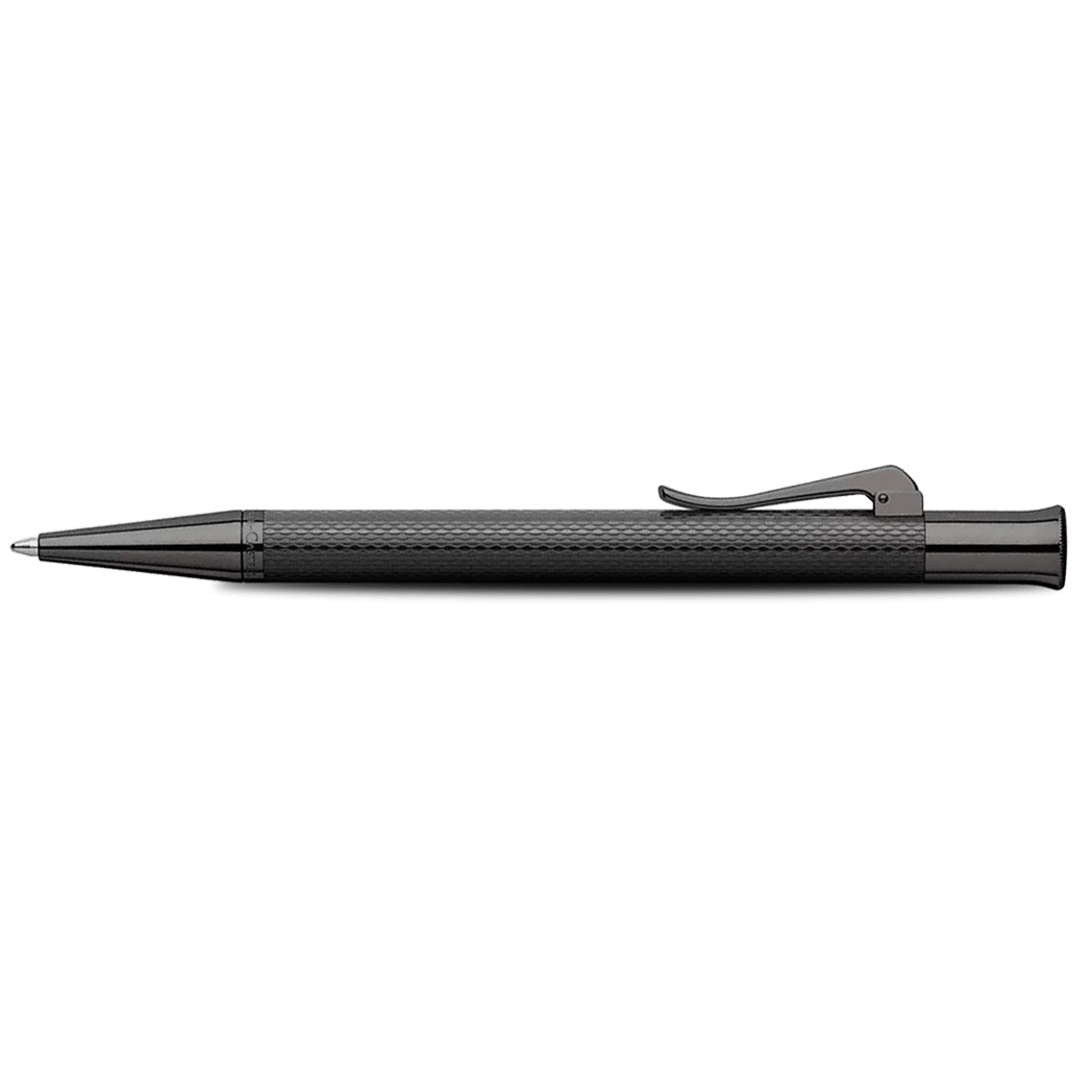 Graf Von Faber-Castell Guilloche Ballpoint Pen - Black Edition-Pen Boutique Ltd