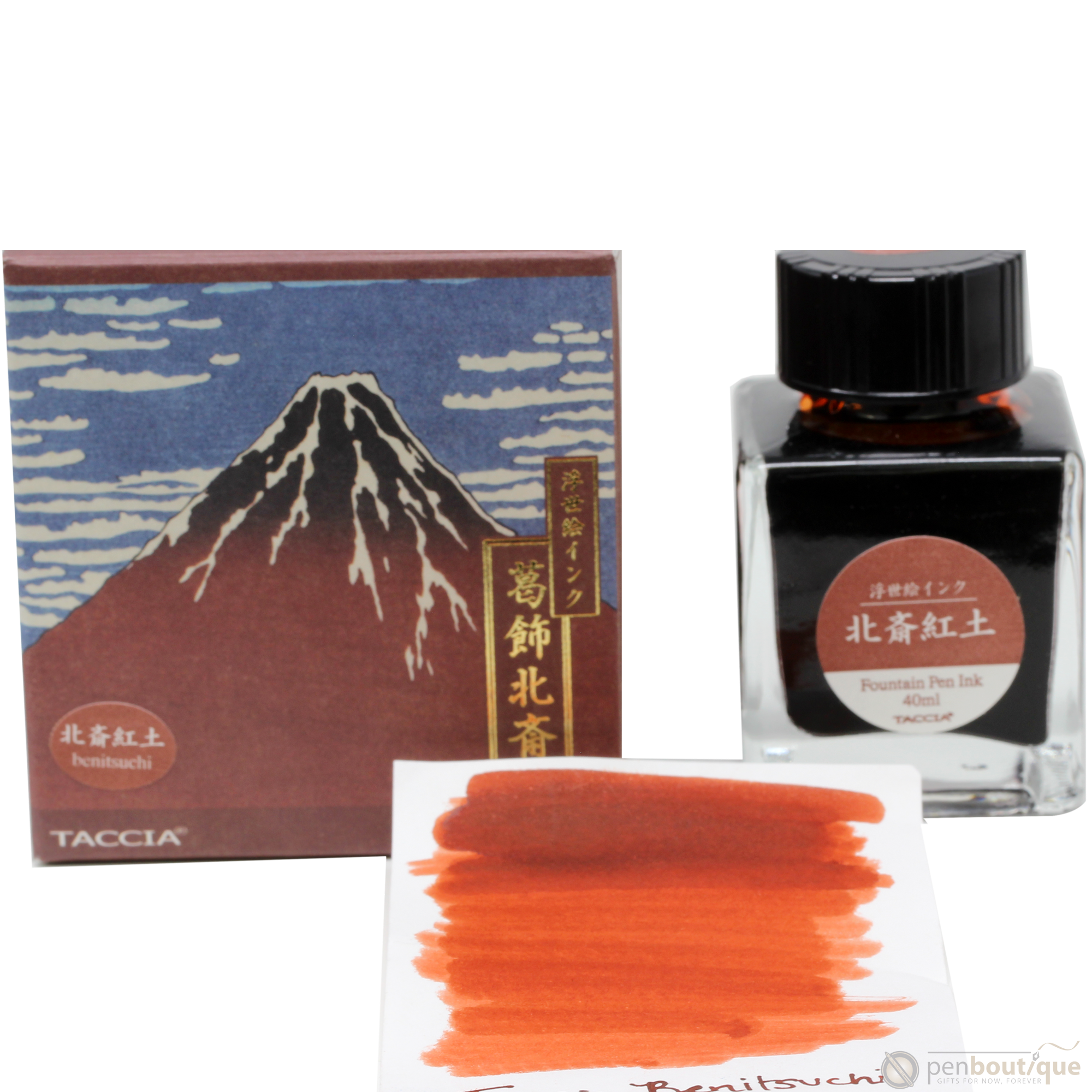 Taccia Ukiyo-e Ink Bottle - 40 ml-Pen Boutique Ltd