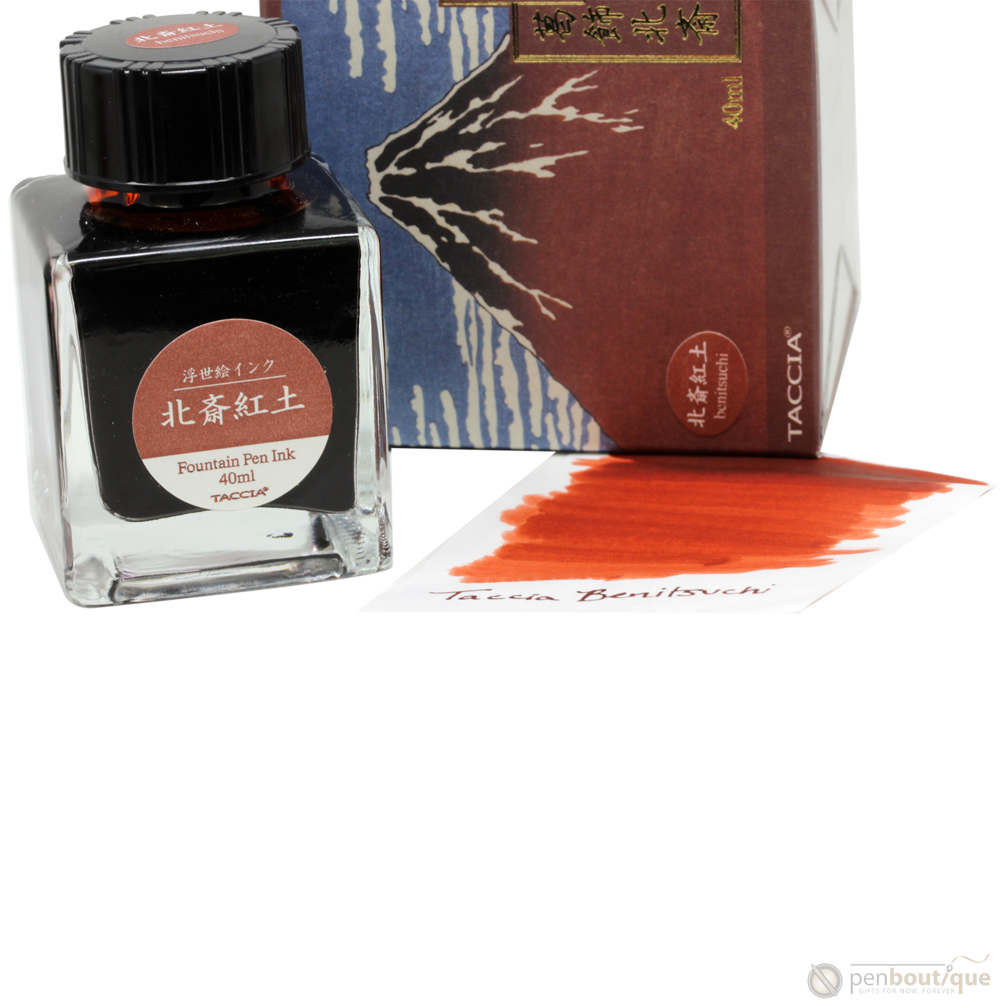 Taccia Ukiyo-e Ink Bottle - 40 ml-Pen Boutique Ltd